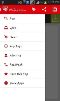 Malayalam Pride Editor android App screenshot 0